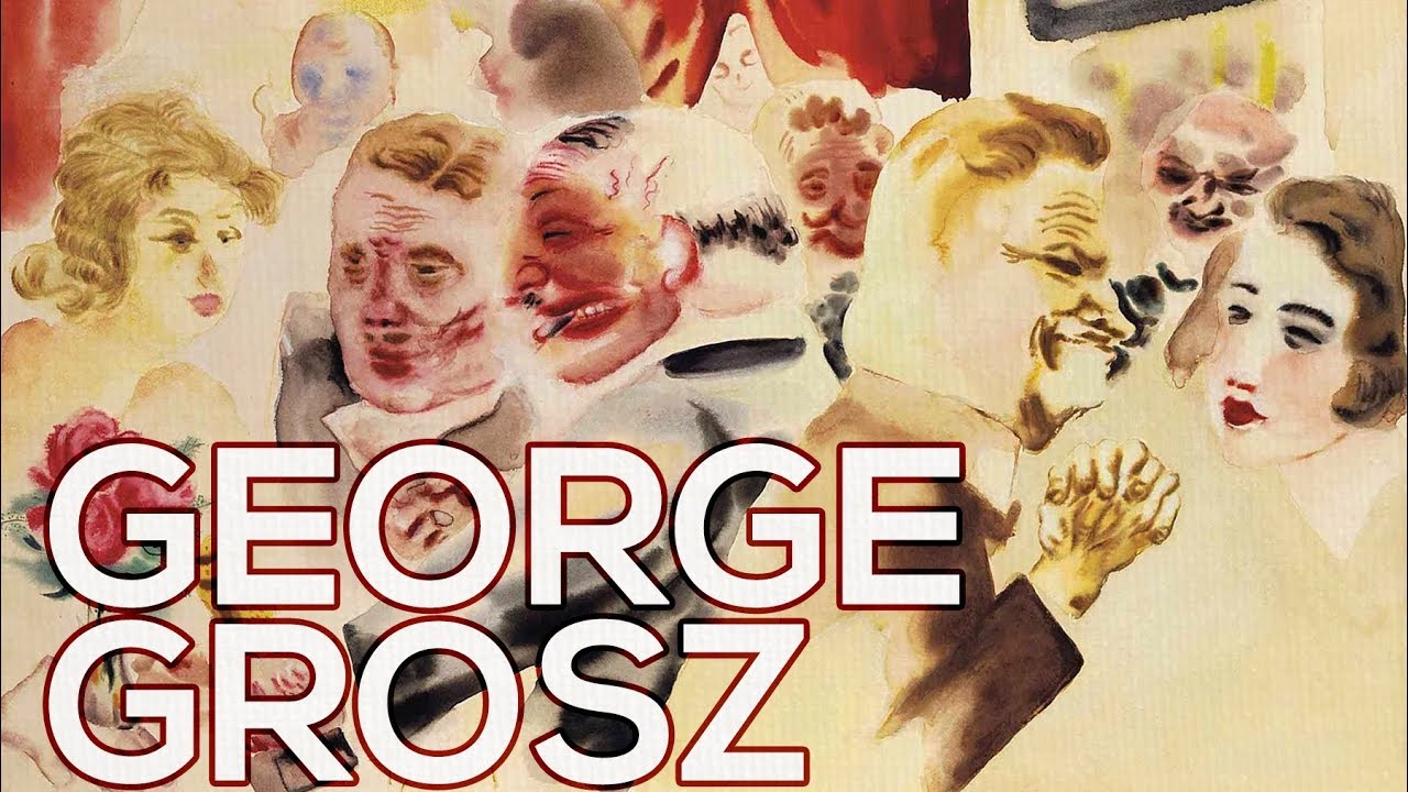 George Grosz: A collection of 94 works (HD)