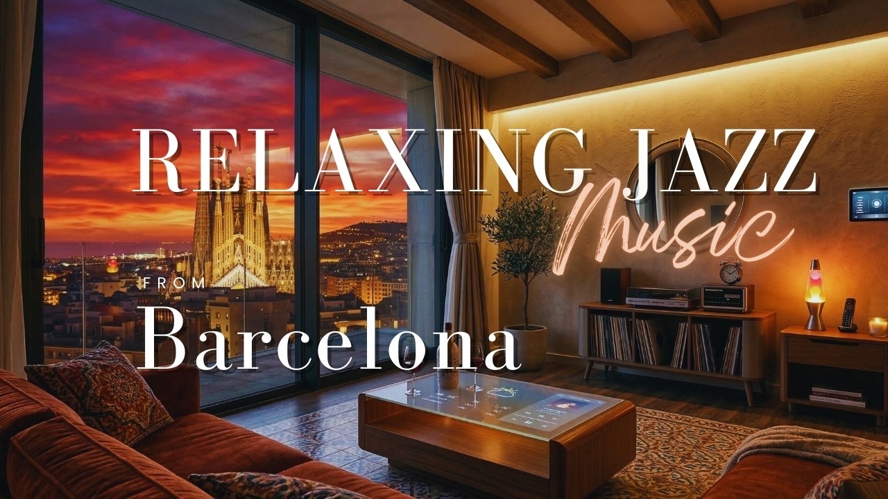 Barcelona Jazz Ambience | Relaxing Instrumental Music for Study & Focus