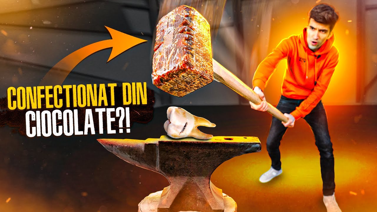 AM FACUT UN CIOCAN INDESTRUCTIBIL DIN CIOCOLATE!!