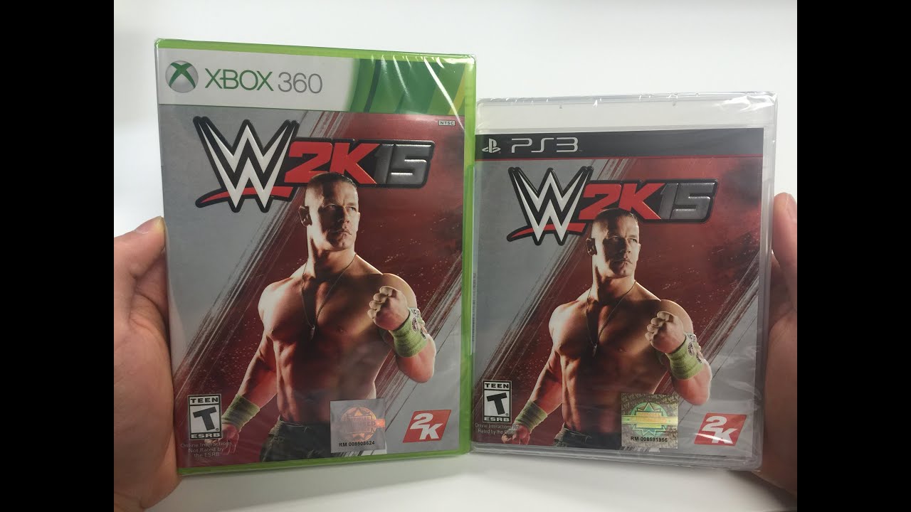 WWE 2K15 Unboxing!! (PS3 / Xbox360)