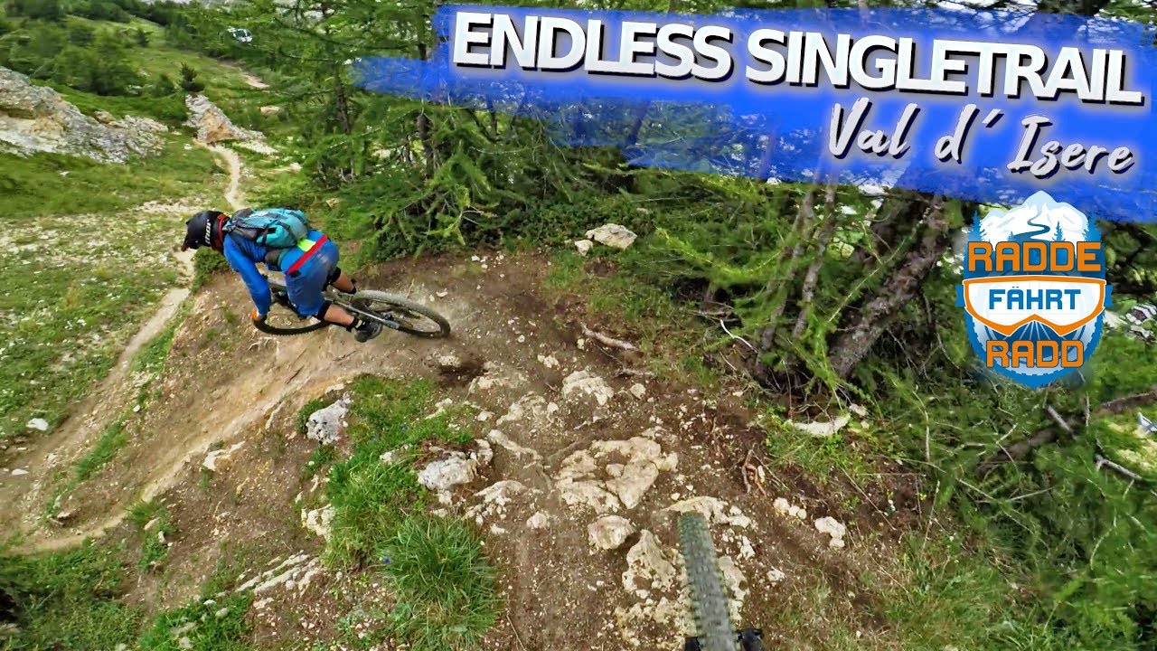 ENDLESS ALPINE SINGLETRAIL Val d'Isere [1050m] Roadtrip Ep. 4 -subtitled-