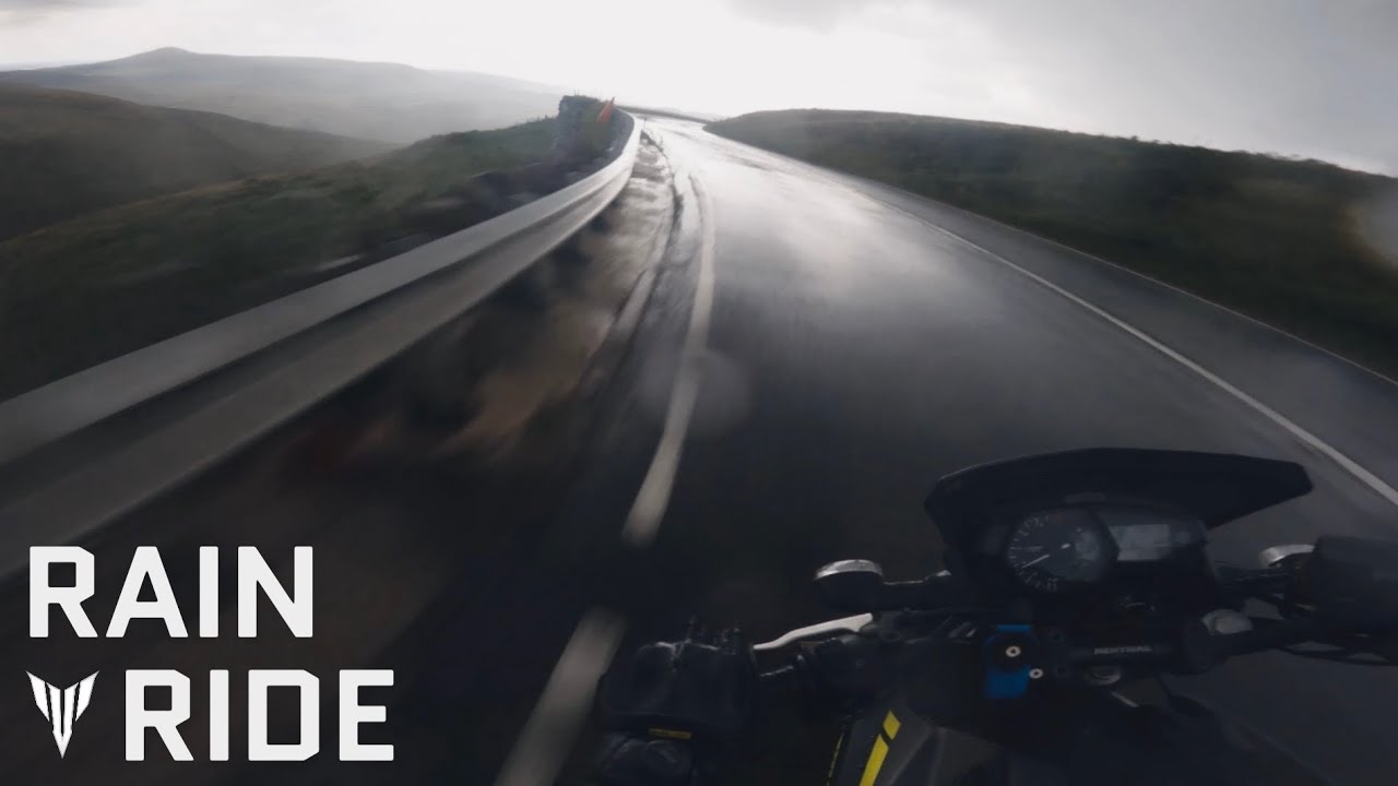 Lost in the hills 🌧️ | Chill Ride | Yamaha MT03 | SC Project | Raw Sound