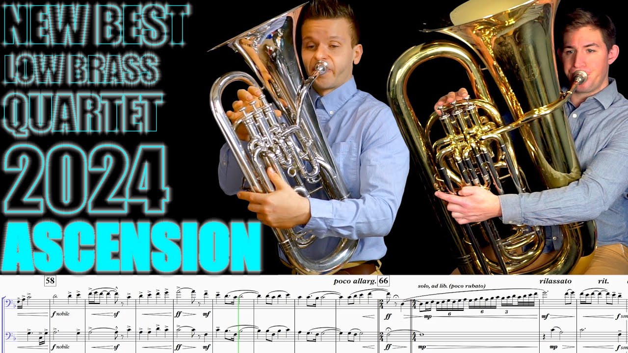 NEW BEST TUBA EUPHONIUM Quartet of 2024!!! 