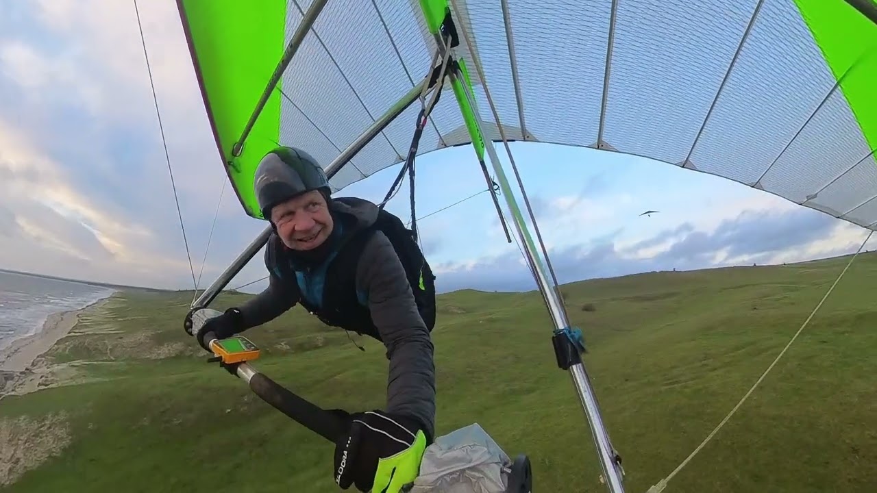 Hang gliding Freedom 170 Nice november flight
