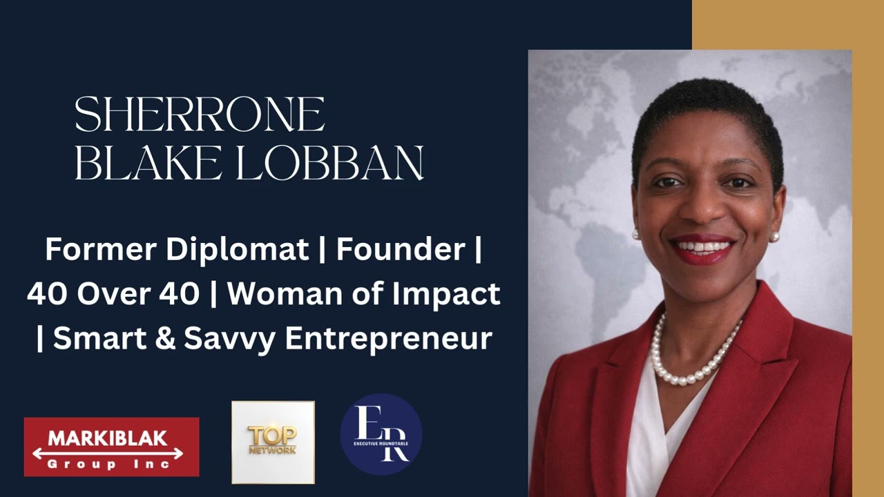 Thank You from speaker Sherrone Blake Lobban