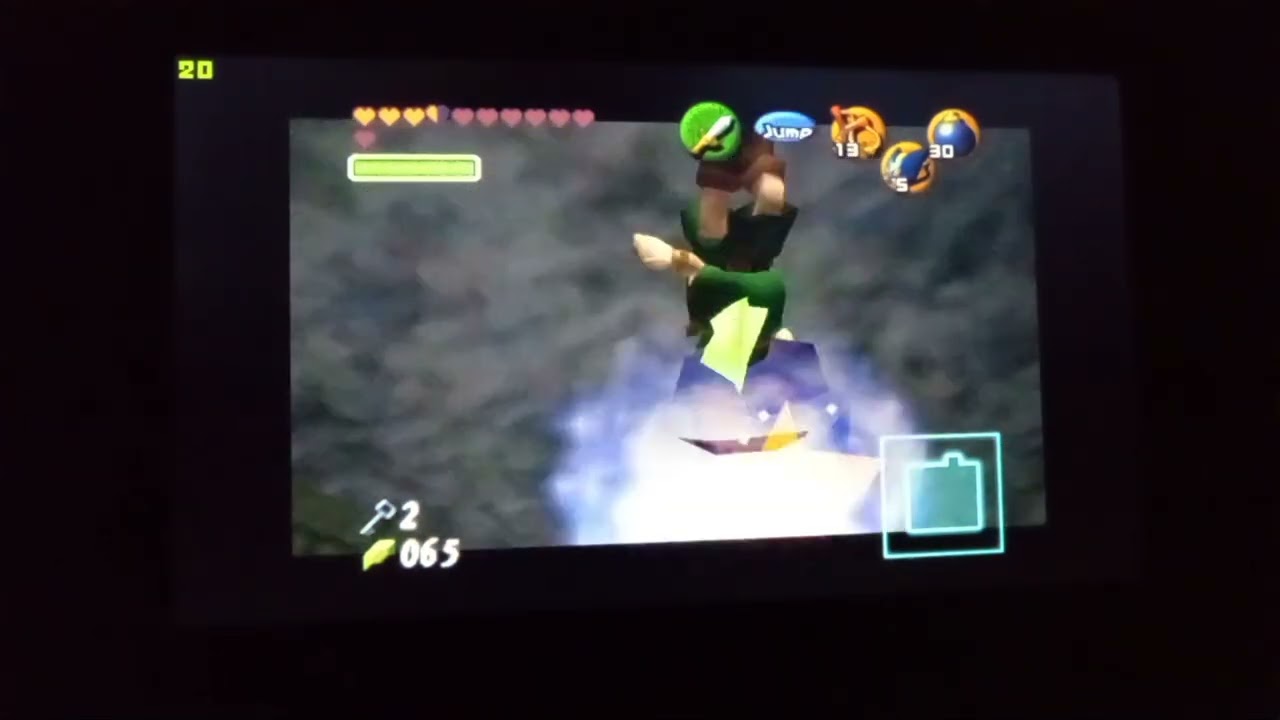 Forest Temple as Young Link Bombchu hover to Boss Key - Ocarina of Time 