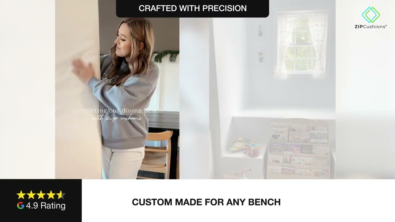 Dining Bench Cushions & Window Seat Cushions | Custom Comfort for Every Corner