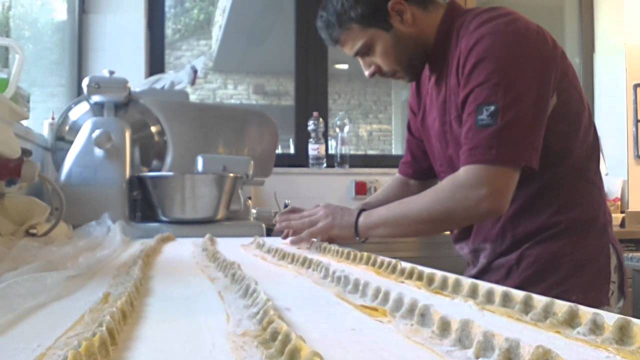 Gli agnolotti di christian mandolini