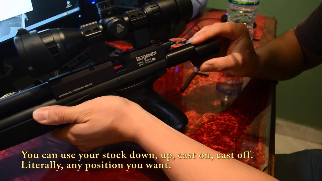 Benjamin Marauder Pistol + AR Stock Adapter