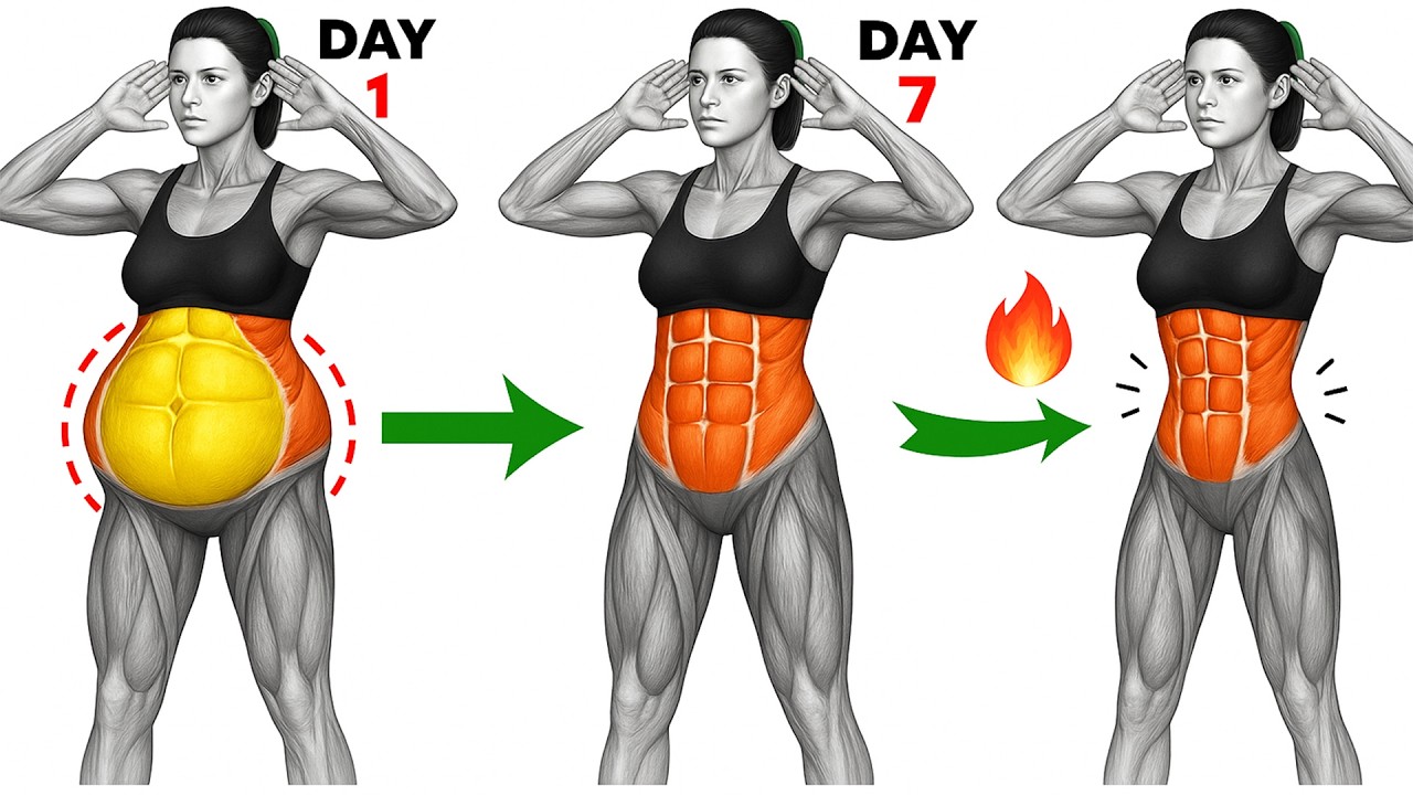 20 Min Standing Ab Workout for Women | Burn Belly Fat & Flatten Your Stomach at Home