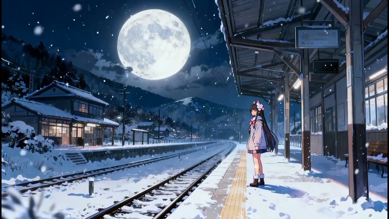 Waiting Long Time by Moon A. Voltz | AI Instrumental Piano | Music Emosional Melody