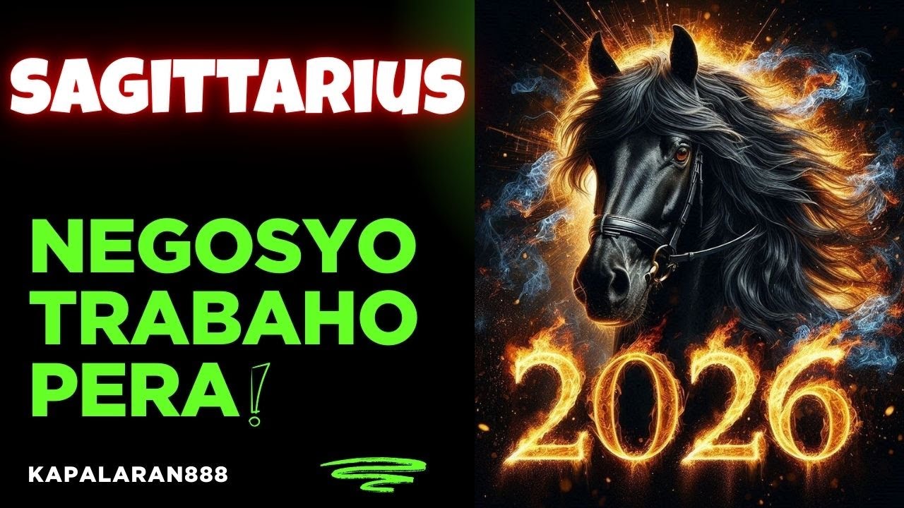 OVERFLOWING OF SUCCESS & VICTORY! SAGITTARIUS 2026 MONEY/CAREER YEARLY TAROT #KAPALARAN888