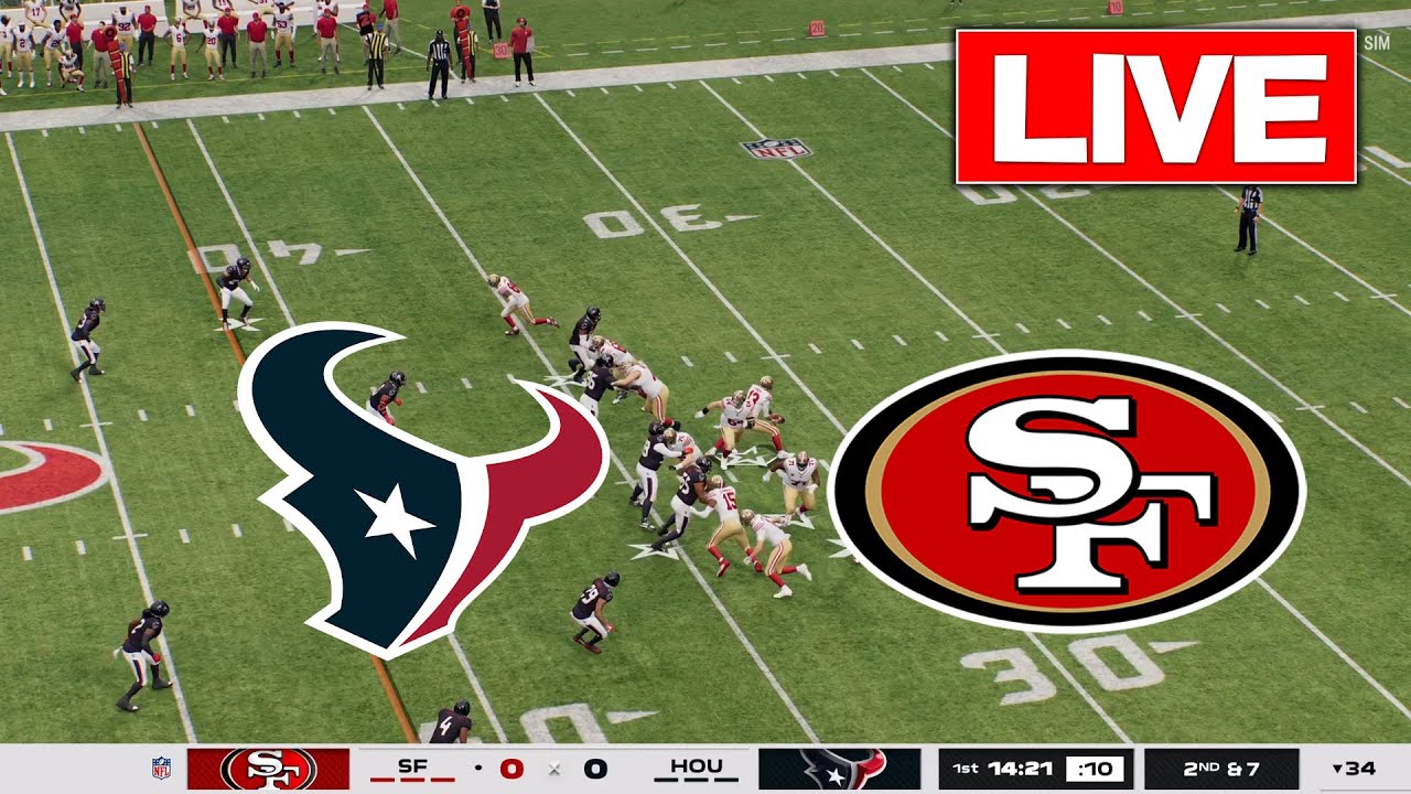 🔴LIVE: Houston Texans vs San Francisco 49ers/ October 26/ Week 8/ Madden NFL 26