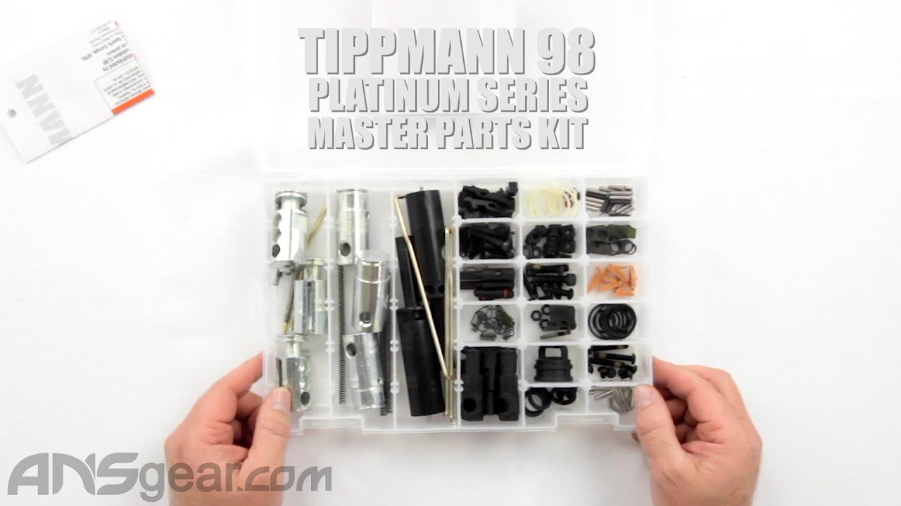 Tippmann 98 Custom Platinum Series Master Parts Kit - Review