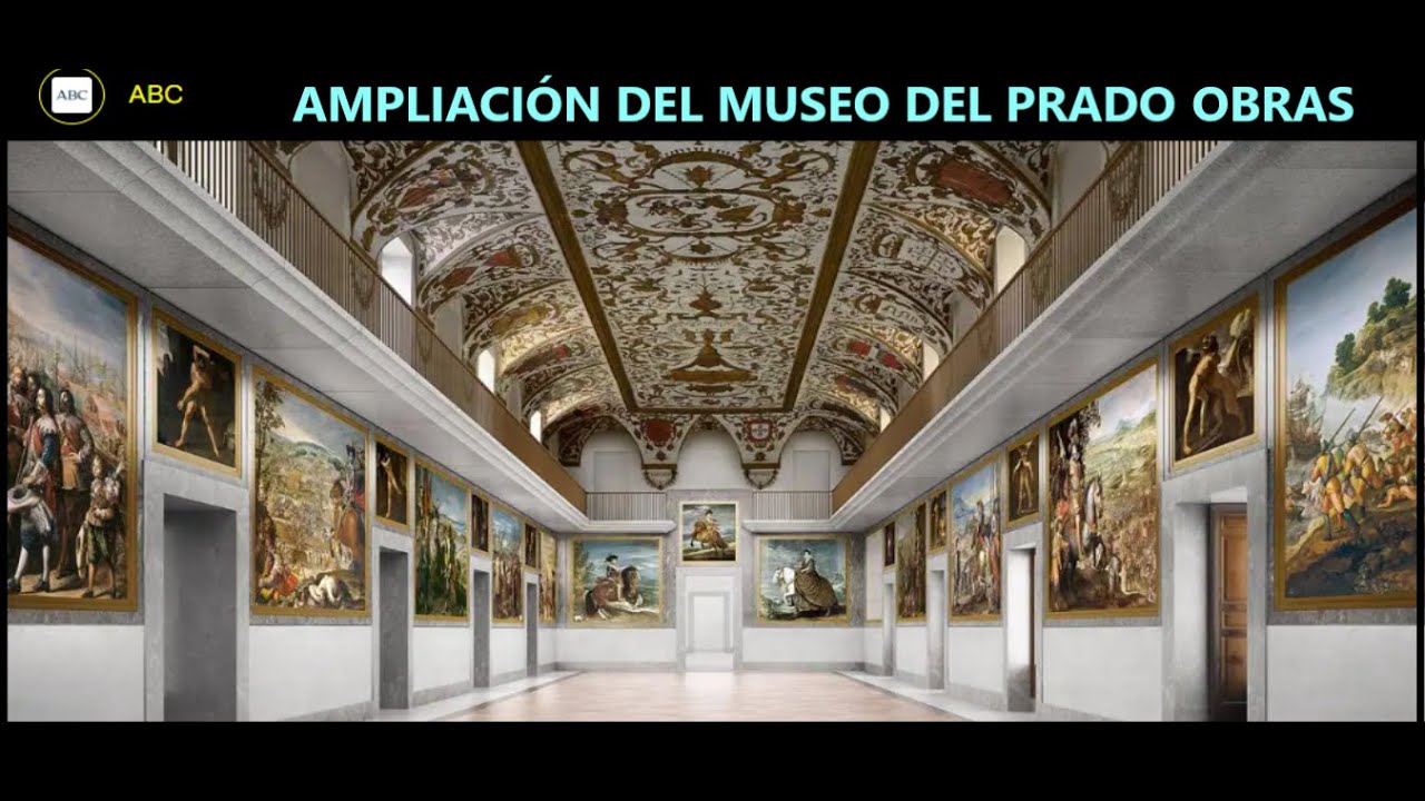 AMPLIACIÓN DEL MUSEO DEL PRADO. ''SALÓN DE LOS REINOS'' INSTALAN ESTRCTURA METÁLICA TORREÓN OESTE.