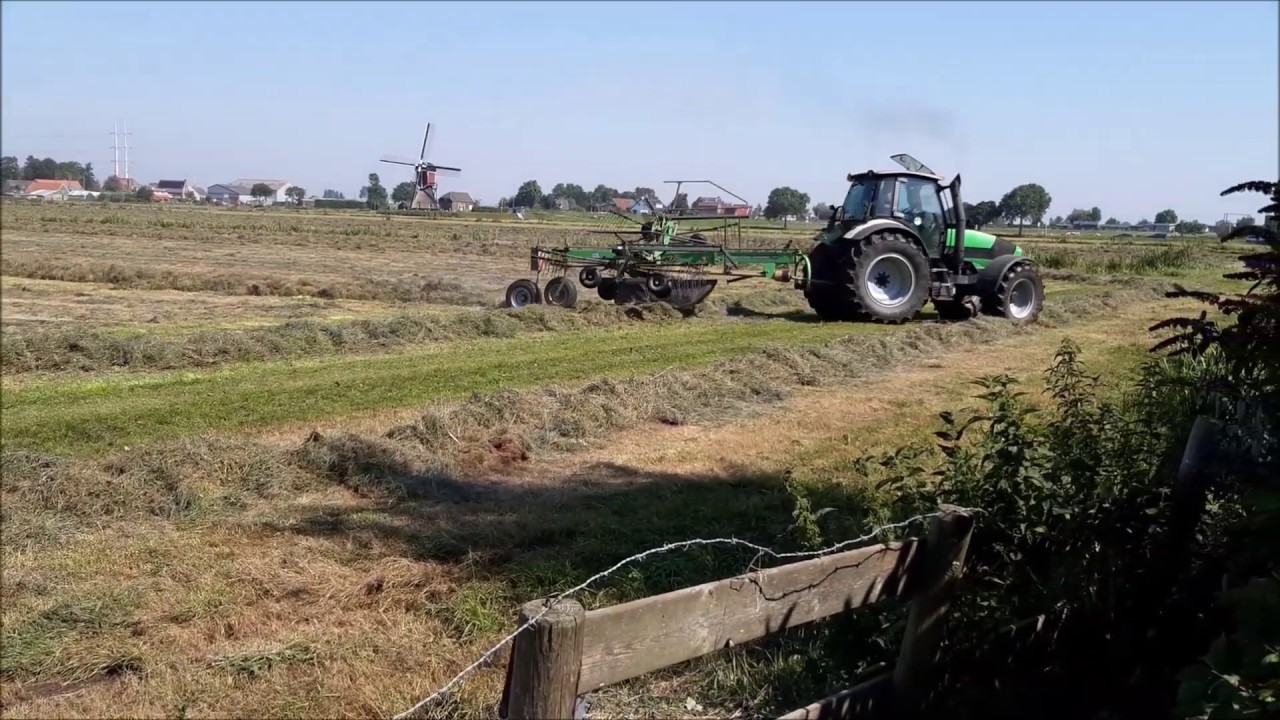 Deutz Fahr Agrotron M620 met Deutz Fahr Swatmaster 6341