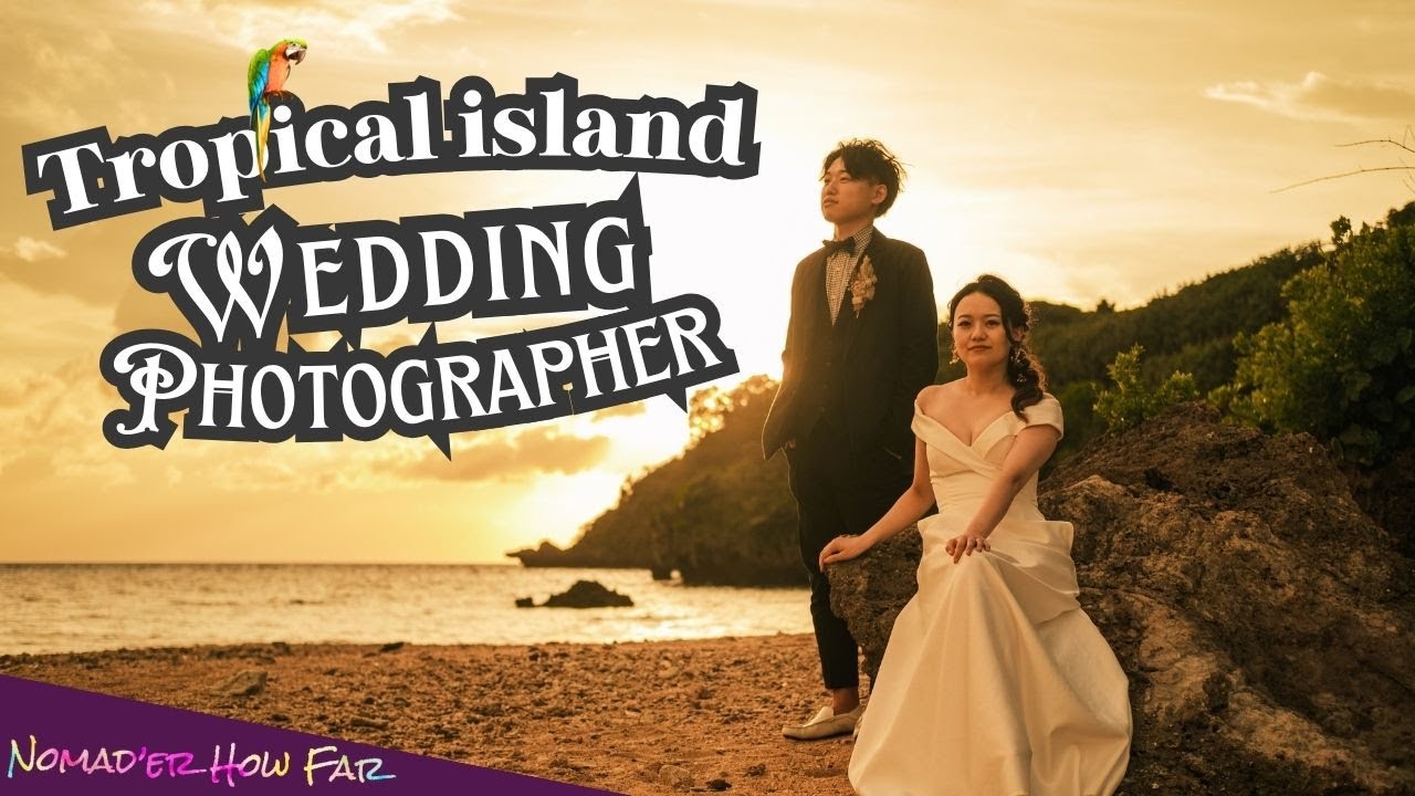 Behind the scenes - What it's like to be a wedding photographer in Okinawa, Japan..