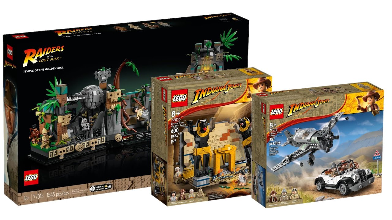All LEGO Indiana Jones Sets 2023 Compilation/Collection Speed Build