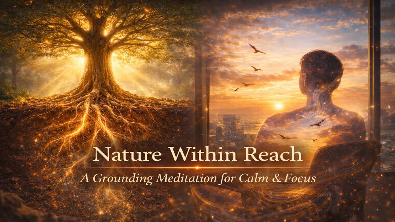 Nature Within Reach — A Grounding Meditation for Calm & Presence