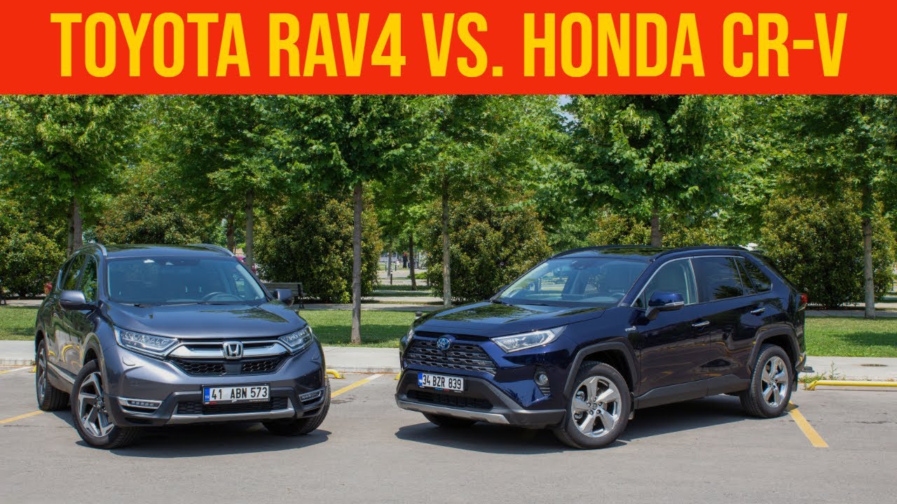 2019 Toyota RAV4 vs. 2019 Honda CR-V | Hangi Japon SUV? | TEST