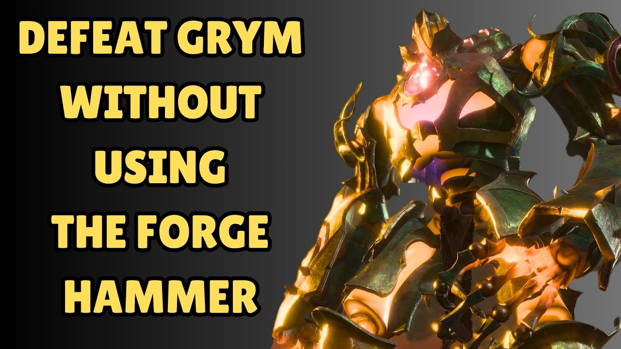 DEFEATING GRYM WITHOUT FORGE HAMMER BALDUR'S GATE 3 (A GRYM FATE ACHIEVEMENT)