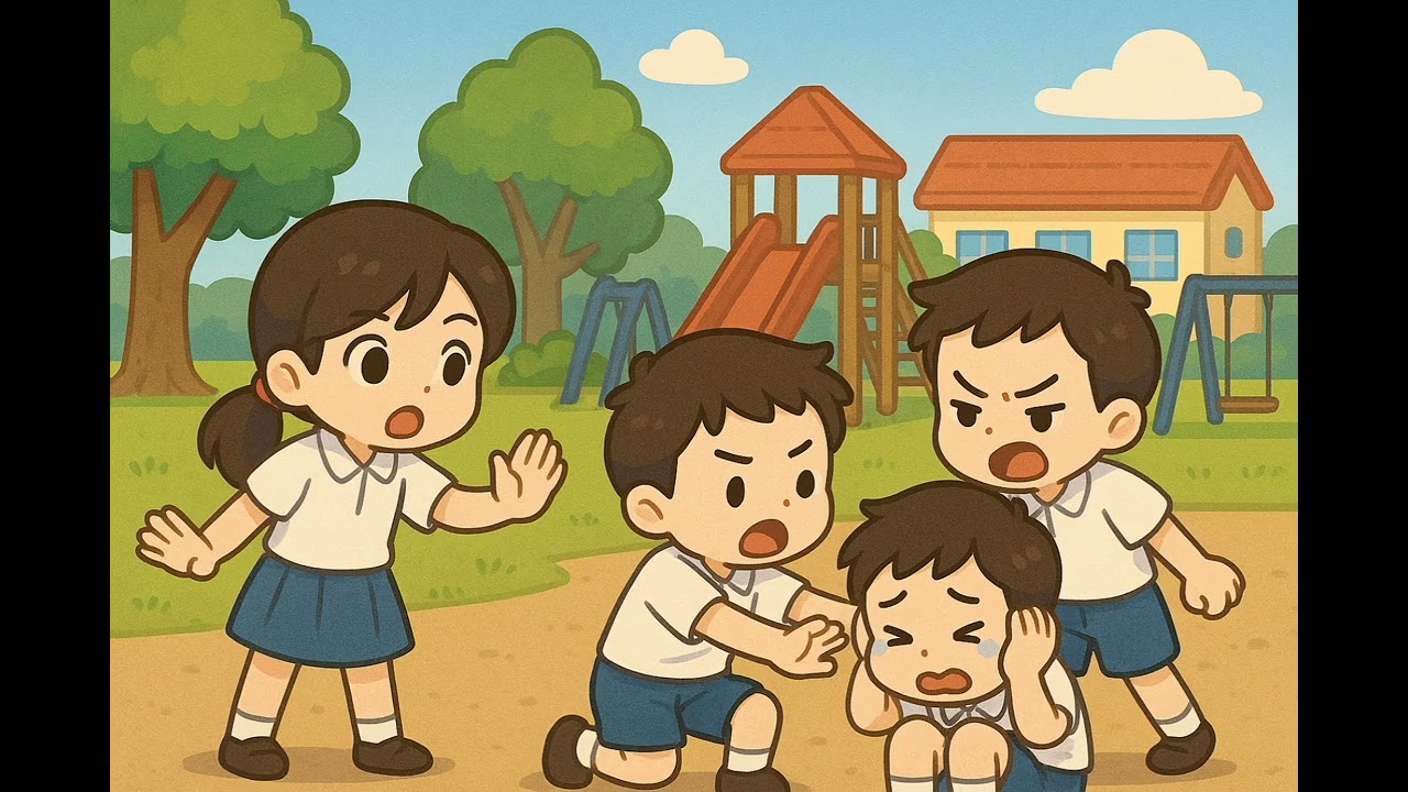 เด็กดีไม่แกล้งเพื่อน