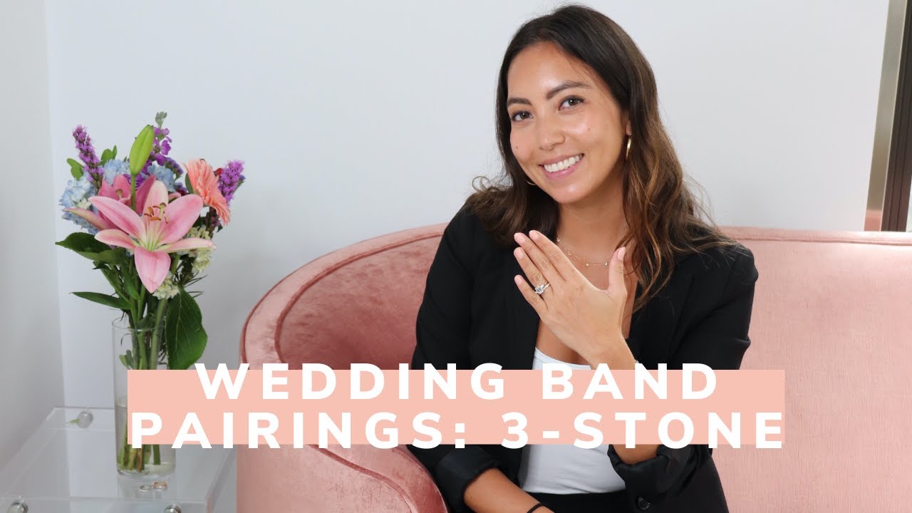 Best Wedding Band Pairings for Emerald Cut Three Stone Rings