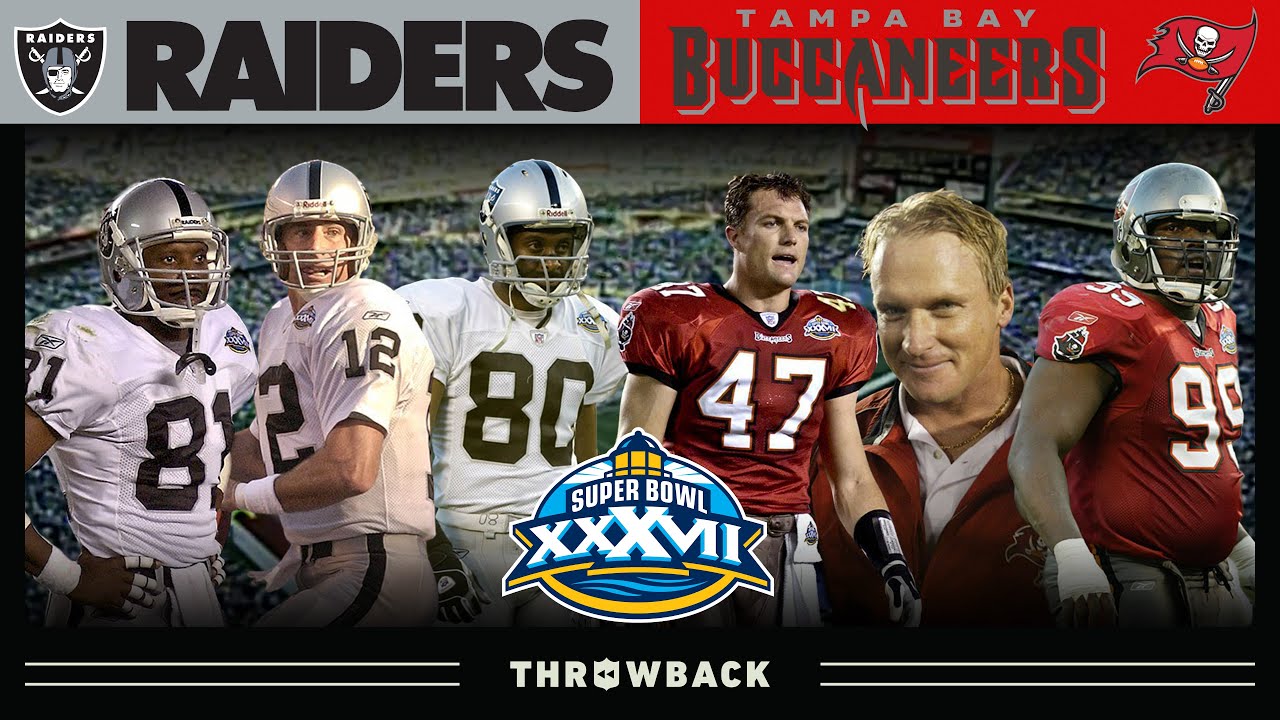 Gruden's REVENGE! (Raiders vs. Buccaneers, Super Bowl 37)