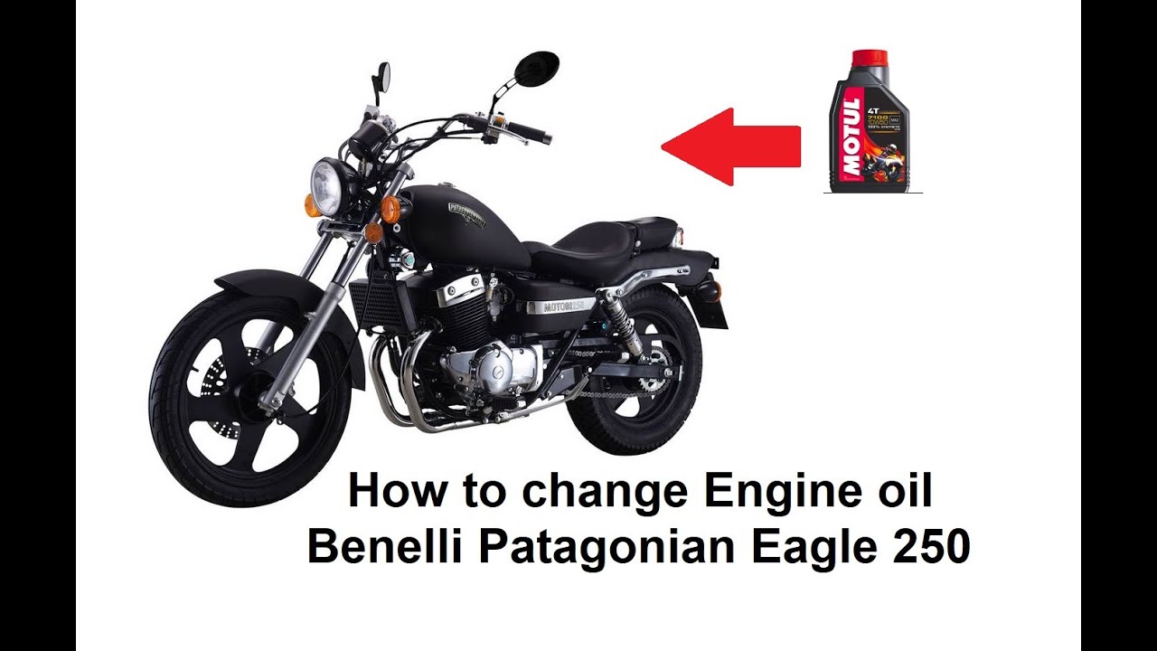 How to change engine oil  - Benelli Patagonian Eagle 250