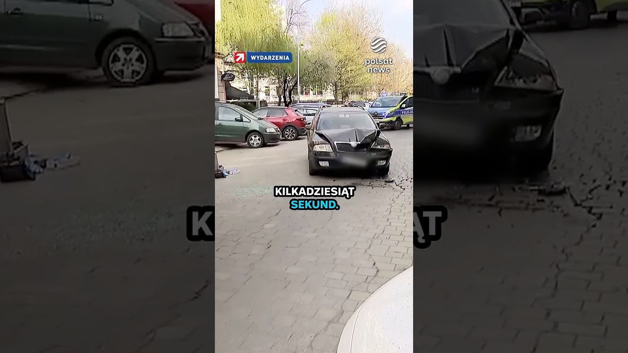 Sceny jak z filmu akcji. Napadli na konw&oacute;j z got&oacute;wką