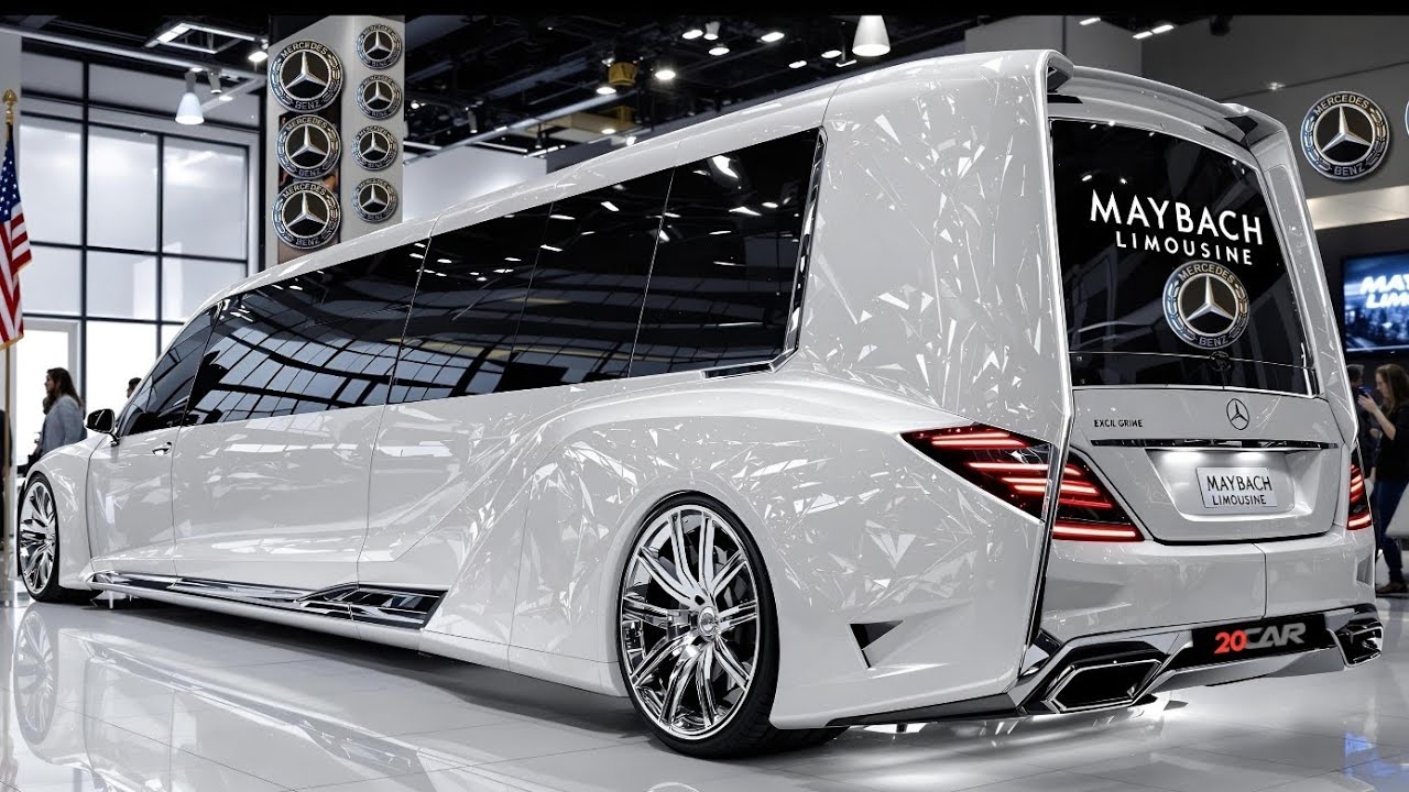 2025 Mercedes-Maybach SL Mythos Limousine Concept: Where Dreams Wear Chrome!