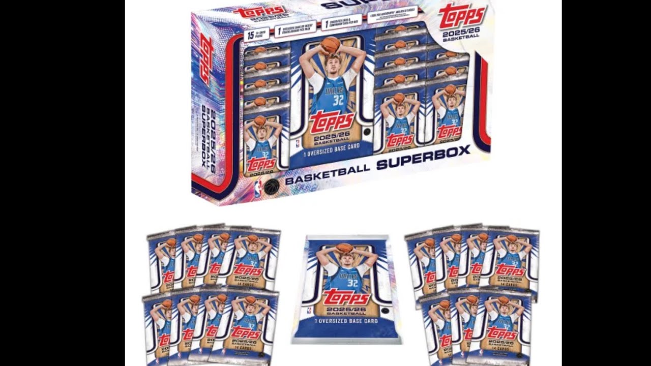 2025 Topps NBA Flagship Collection Costco exclusive superbox opening 