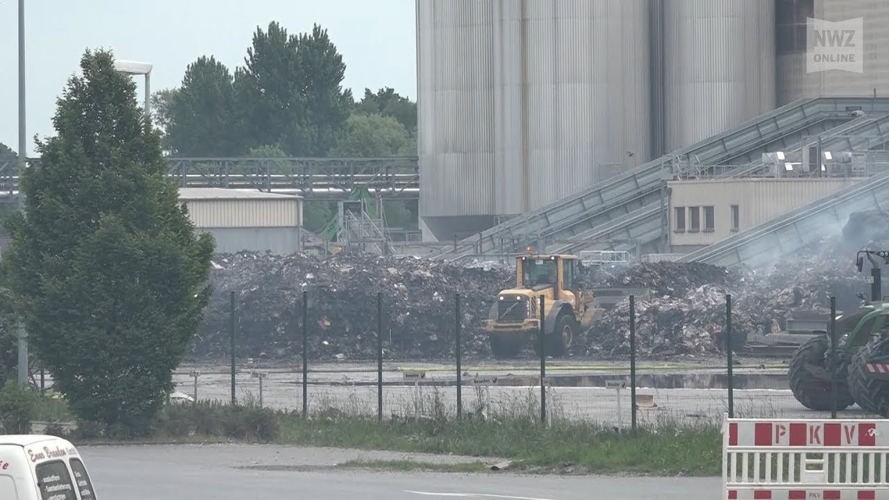 Update: Brand in Papier- und Kartonfabrik Varel – Der Tag danach
