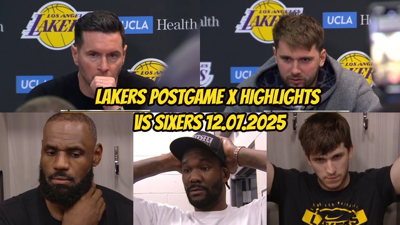Lakers vs Sixers | Postgame Interviews x Highlights: December 7, 2025