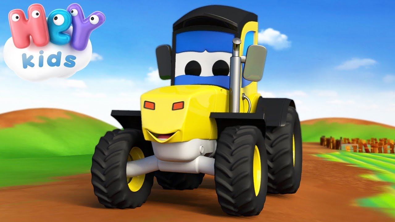 Le Tracteur chanson 🚜 Comptines pour bébé - HeyKids