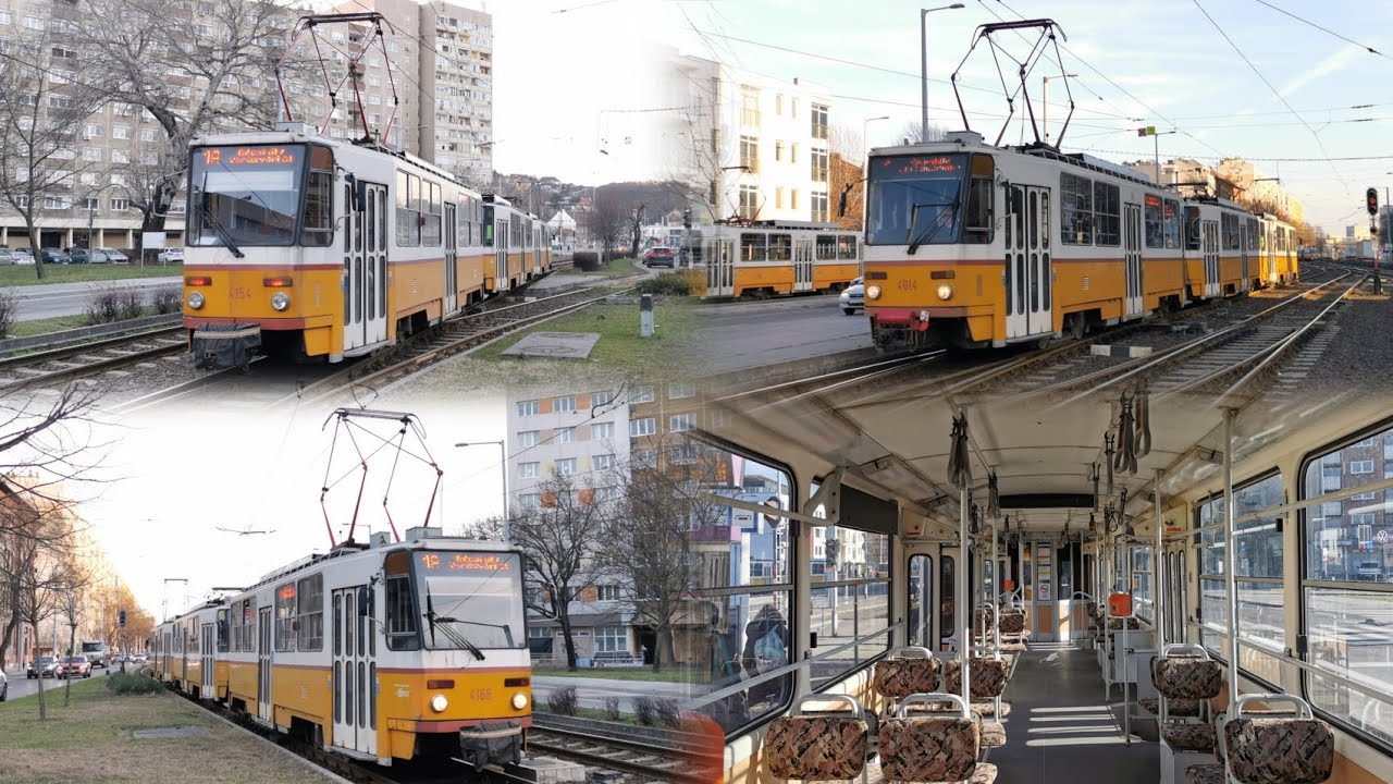 Classic Tatra T5C5 villamosok az 1-es és 1A vonalakon