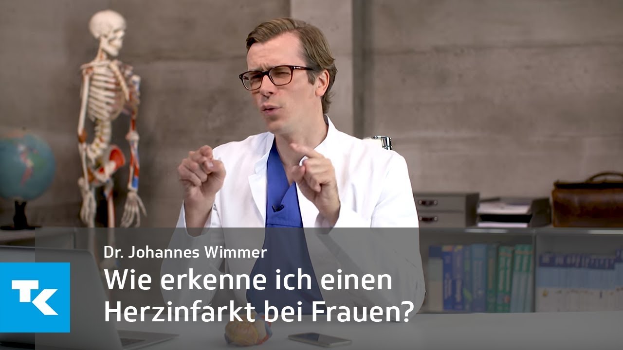 Wie erkenne ich einen Herzinfarkt speziell bei Frauen? | Dr. Johannes Wimmer