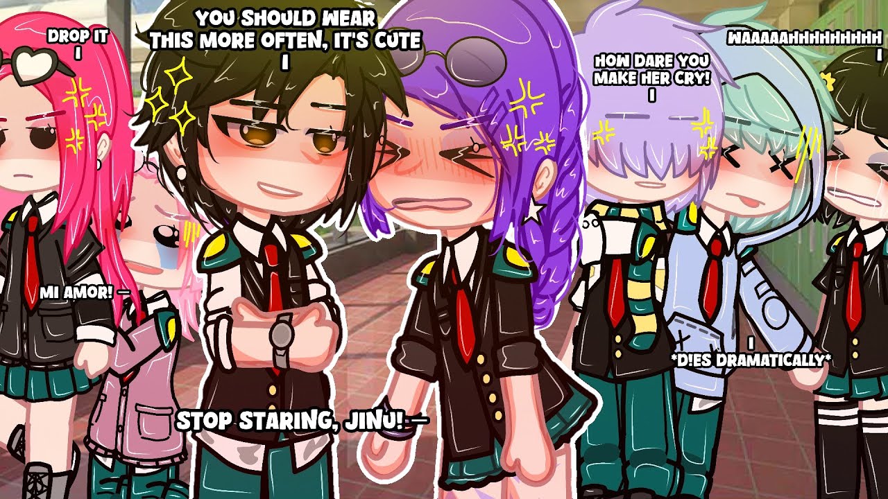 HUNTRIX & SAJA Boys Go To School! || KPOP Demon Hunters || Ft. MHA || GLMM/GCMM || Part 1/? | GACHA