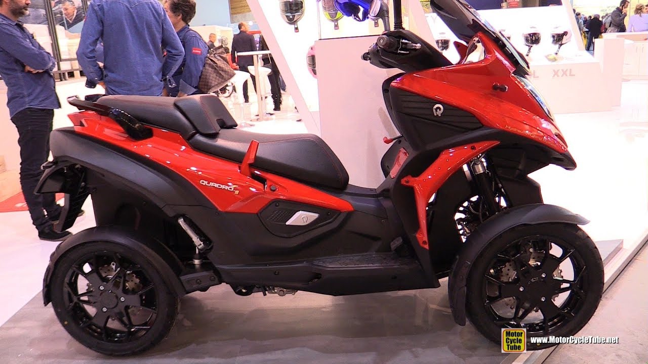 2017 Quadro 4 Wheel Scooter - Walkaround - 2016 EICMA Milan