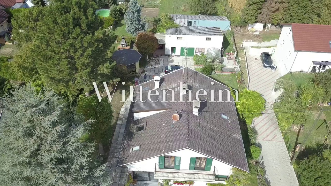 Wittenheim film&eacute; avec DJI MAVIC PRO