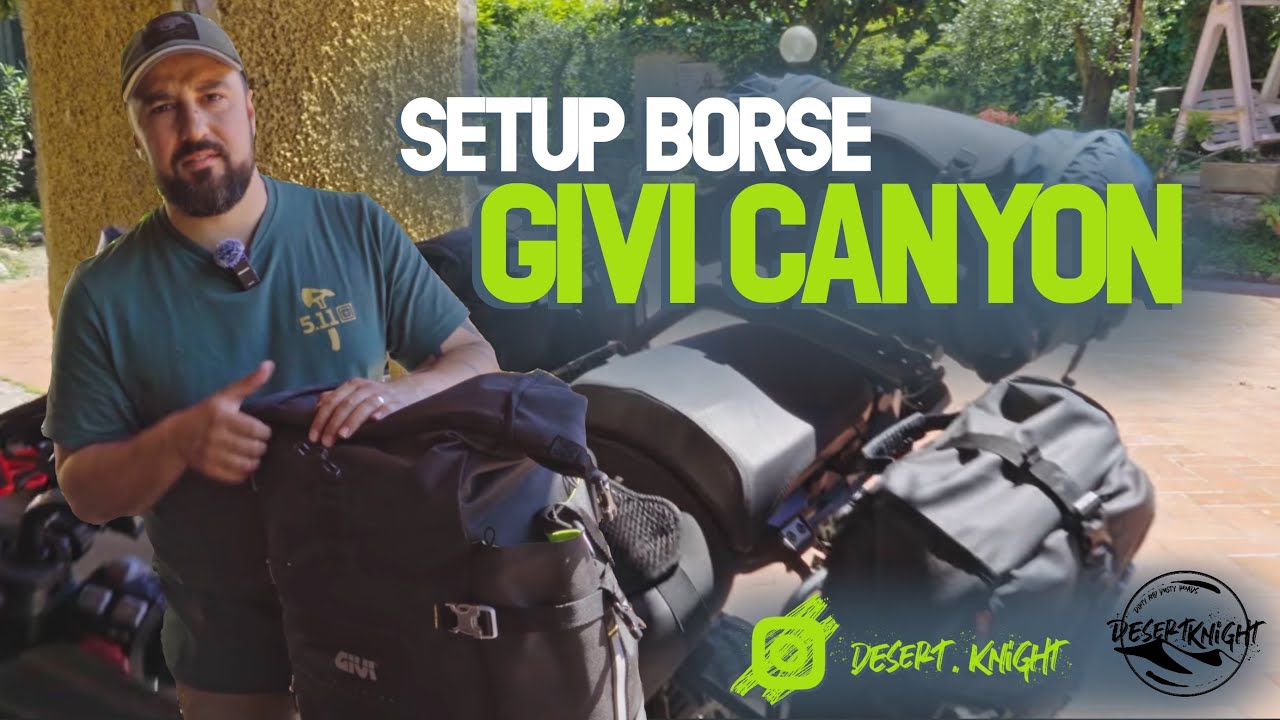 Setup borse Givi Canyon