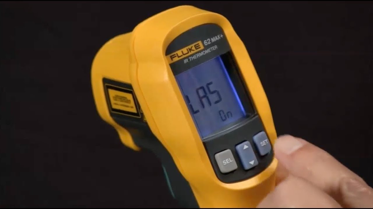 How To Configure the Laser Pointer on your Fluke 62 MAX Infrared Thermometer