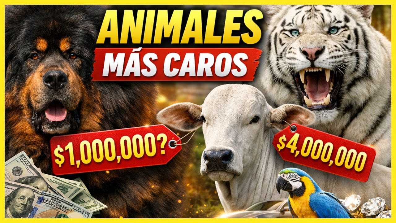 &iexcl;ESTOS ANIMALES TAN CAROS QUE SOLO LOS MILLONARIOS PUEDEN COMPRAR!