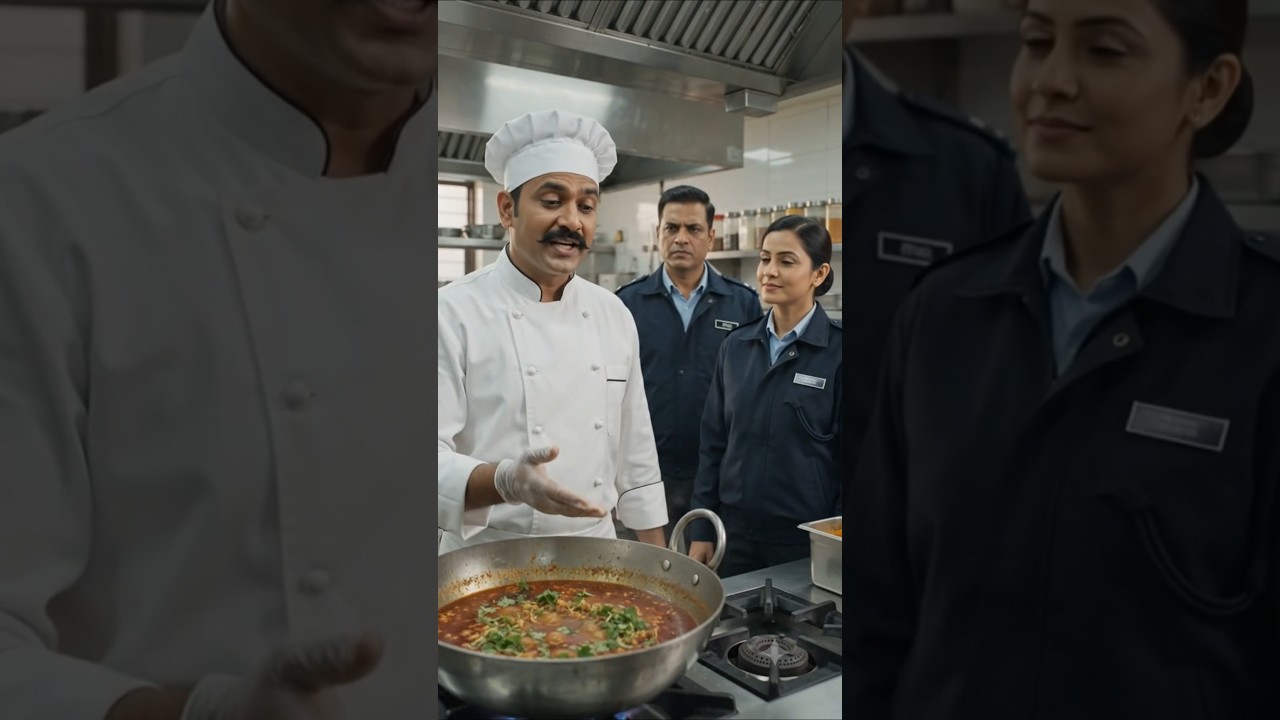 Food Department ki inspection raid padi, bavarchi bach payega? #shorts #misalpav #cooking #recipe