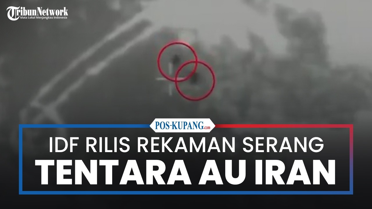 IDF Rilis Rekaman Serangan Terhadap Tentara Pertahanan Udara Iran