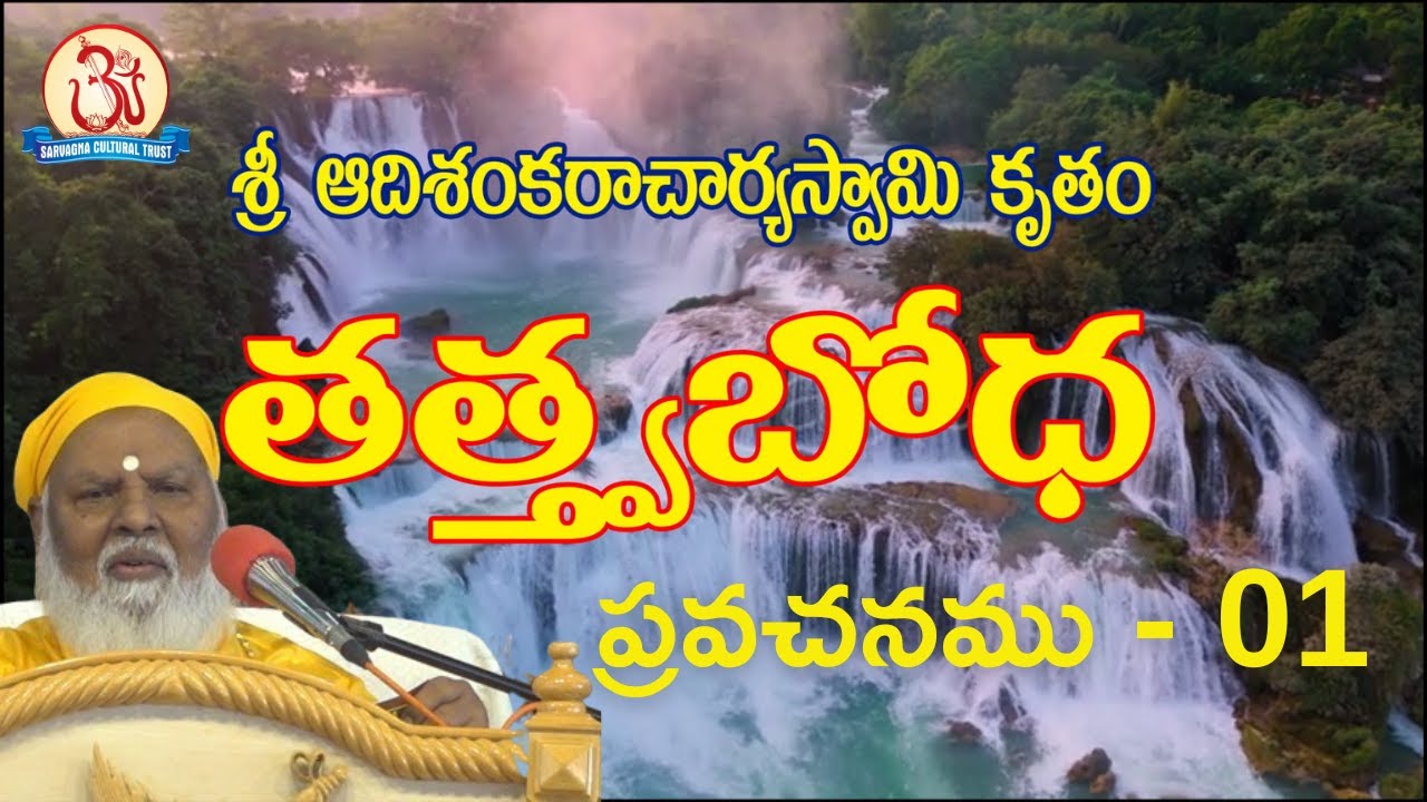 తత్త్వబోధ 01 (Tattva Bodha) Pravachan by Swami Sundara Chaitanyananda
