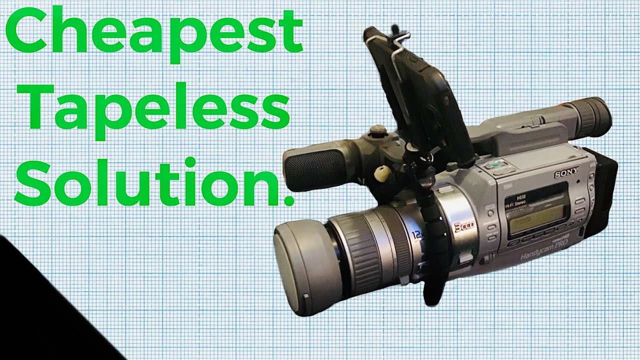 How To Make Any Video Tape Based Camera Tapeless! (And It's Cheap!)