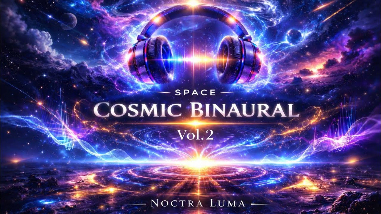Deep Space Ambient 🌌 Binaural Beats for Meditation & Focus (1 Hour) Vol. 2