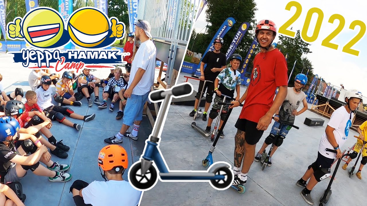 Wakacje na Yeppa Hamak Camp! 🛴 OB&Oacute;Z HULAJNOGOWY 2022! ☀️