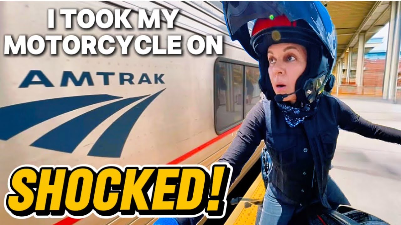 Taking my CVO Road Glide ST on Amtrak | I Didn't Expect This!